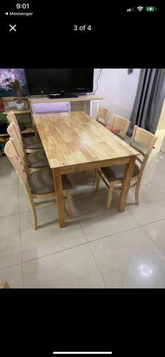 Dining set with Six chairs