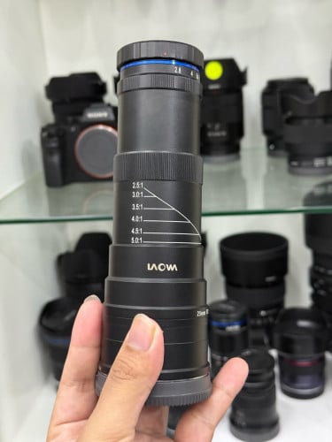 Laowa 25mm 2X ultra macro  sony full frame 98%