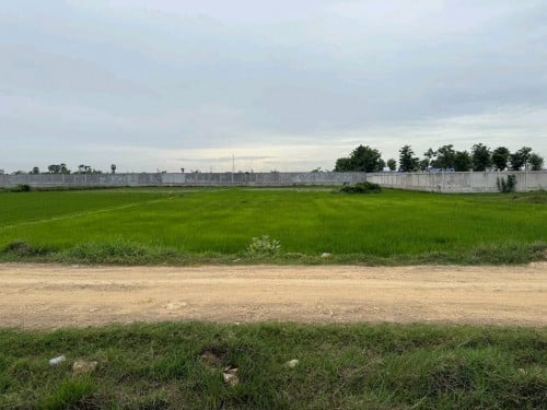 ដីលក់ចុះពីផ្លូវបេតុងឃ្មួញតែ100m