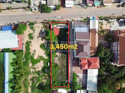 ដីលក់ក្នុងក្រុងសៀមរាប សង្កាត់ស្លរក្រាម/ Land for Sale in Siem Reap - Sla Kram