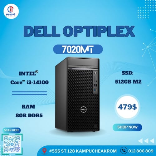 Dell Optiplex 7020 i3-14th Gen