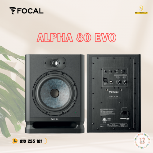 Focal Alpha 80 Evo Active 8" Studio Monitor (Single)