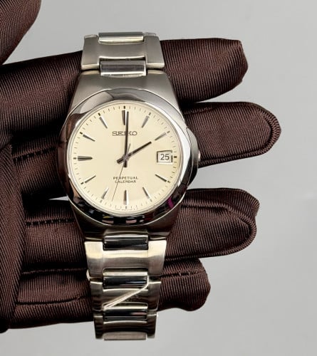 Seiko Perpetual Calendar Analog Mens Watch