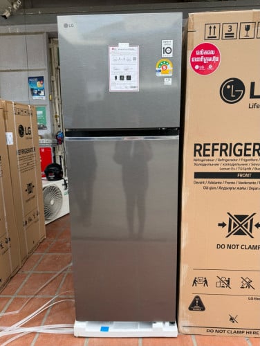 ទូទឹកកក LG Model ថ្មី GN-D322 Inverter សេរីថ្មី ខ្នាតទំហំ 1.75m x 60 x 70 335 លីត្រ