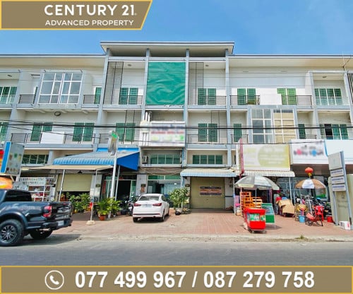 ផ្ទះអាជីវកម្ម (SH) លើផ្លូវសន្តិភាព ក្នុងបុរី ភ្នំពេញសុខសាន្ត 6, ត្រូវការលក់បន្ទាន់ខ្លាំង