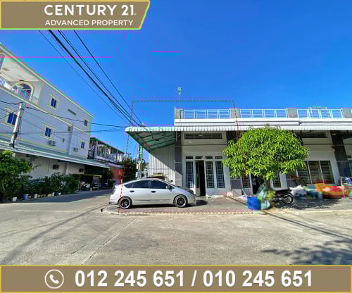 🏘 ផ្ទះល្វែង(កែង) ក្នុងបុរី ពិភពថ្មីចំការដូង3 ត្រូវការលក់បន្ទាន់ខ្លាំង