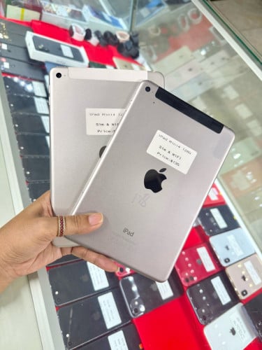 iPad Mini4 128G​ ប្រេី​ Sim &Wi-Fi មួយទឹក​អាមេរិក​