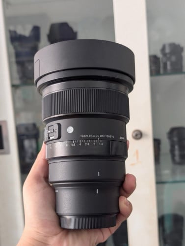 Sigma 15mm f/1.4 Fisheye DG DN Art Lens (L-mount) Lumix, Sigma, Leica SL 99.9%