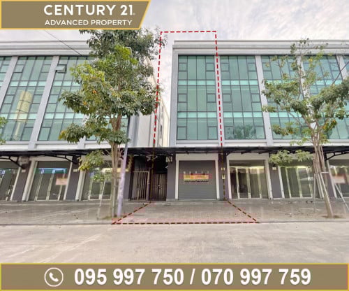 🏘 ផ្ទះអាជីវកម្ម (ខាង) ក្នុងបុរី ពិភពថ្មីឡាសែនសុខ2 ត្រូវការលក់បន្ទាន់ខ្លាំង