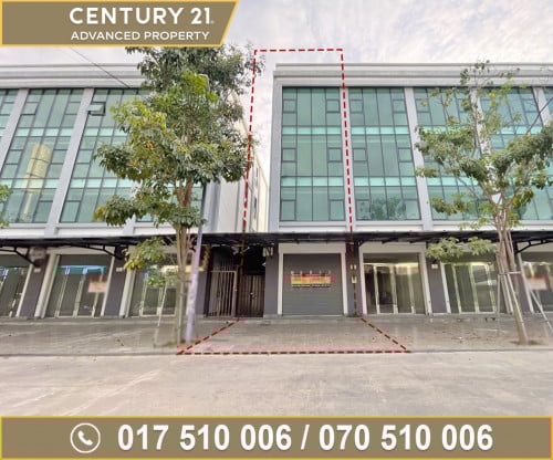 🏘 ផ្ទះអាជីវកម្ម (ខាង) សម្រាប់ជួល ក្នុងបុរី ពិភពថ្មីឡាសែនសុខ2