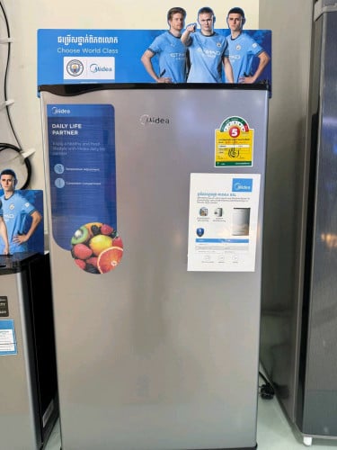 មានលក់ទូទឹកកក 0.8 តឹក Midea ថែមកំសៀវទឹក