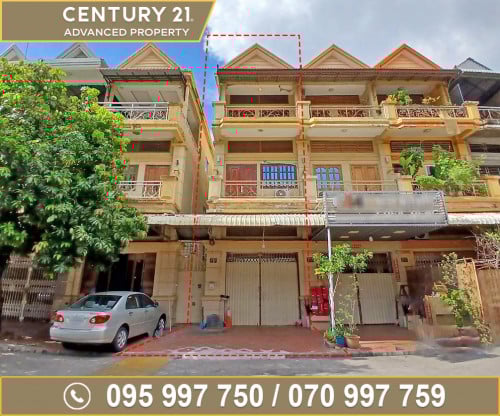 🏘 ផ្ទះល្វែង (ខាង) ក្នុងបុរី ពិភពថ្មីឈូកមាស ត្រូវការលក់បន្ទាន់ខ្លាំង