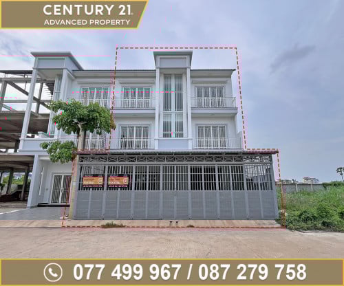 🏘 វីឡាកូនកាត់ 2ជាប់គ្នា(LH) នៅជិតបុរី ពិភពថ្មីឈូកវ៉ា2 ត្រូវការលក់បន្ទាន់ខ្លាំង