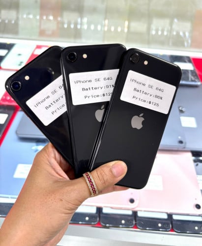 iPhone​ SE 2020 64G ​សំនុំ​ហ្សីន​ មួយទឹក​អាមេរិក​