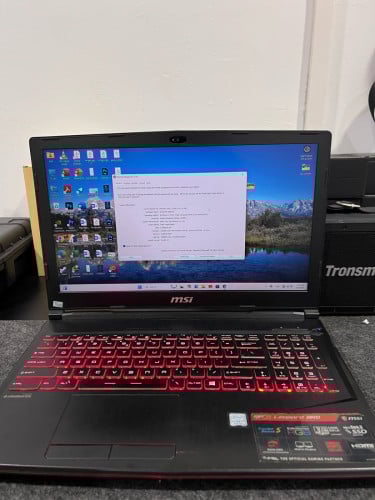 MSI GP63 for sale 90%