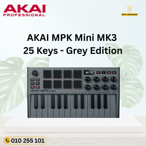 Akai Professional MPK Mini MK III 25-key Keyboard Controller - Grey