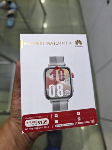 Huawei watch fit 4 NFC brand new , warranty 2 years