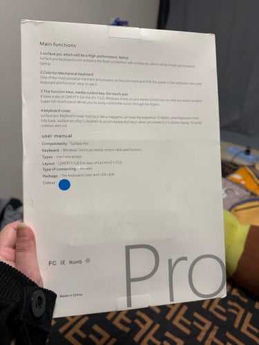 surface pro 4 half original keyboard + bluethoo