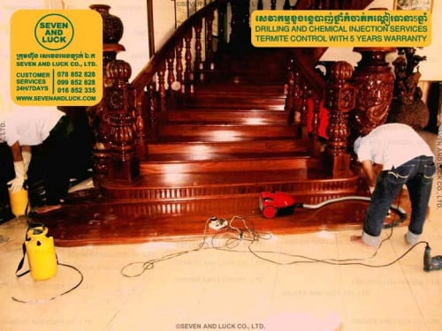 សេវាកម្មកំចាត់សត្វកណ្តៀរតំលៃ3.5$ធានា5ឆ្នាំ