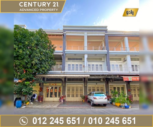 🏘 ផ្ទះល្វែង នៅលើផ្លូវមេ ក្នុងបុរី ពិភពថ្មីចំការដូង1 ត្រូវការលក់បន្ទាន់ខ្លាំង
