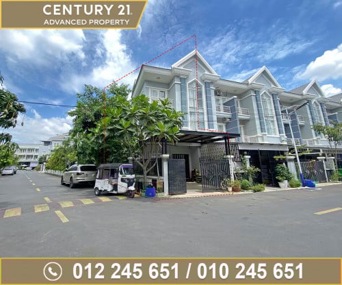 🏘 វីឡាកូនកាត់ កែង (LA) ក្នុងបុរី ភ្នំពេញសុខសាន្ត ត្រូវការលក់បន្ទាន់ខ្លាំង