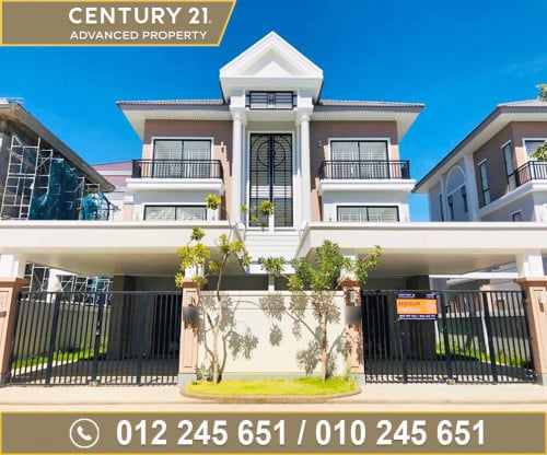 🏘 វីឡាភ្លោះ (Twin-B) ក្នុងបុរីប៉េងហួត 50ម ត្រូវការលក់បន្ទាន់ខ្លាំង ​