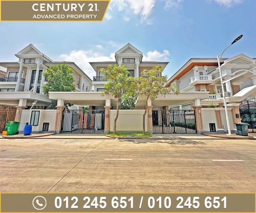 🏘 វីឡាភ្លោះ (Twin-B) ក្នុងបុរី ប៉េងហួត50ម ត្រូវការលក់បន្ទាន់ខ្លាំង ​