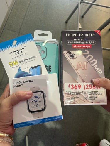Honor 400 256G brand new , warranty 1 year free free