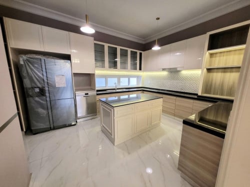Prince Villa for Rent, Fully furnished Borey Peng Hout Boeung Snor (Euro Ville Project)