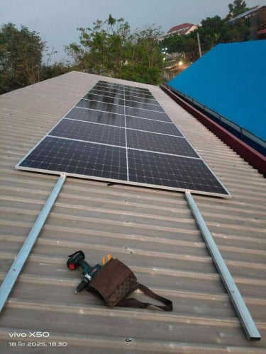 ប្រព័ន្ធសូឡាសម្រាប់ប្រេីប្រាស់ប្រចាំថ្ងៃ​ ទីតាំងខេត្តសៀមរាប