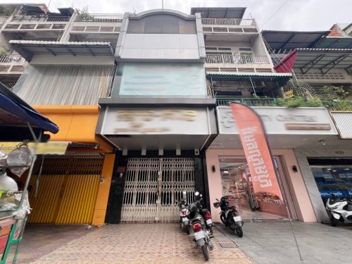 ផ្ទះអាជីវកម្ម (E0E1) សម្រាប់ជួលសង្កាត់អូឡាំពិក | Shop House (E0E1) for Rent in Sangkat Olympic