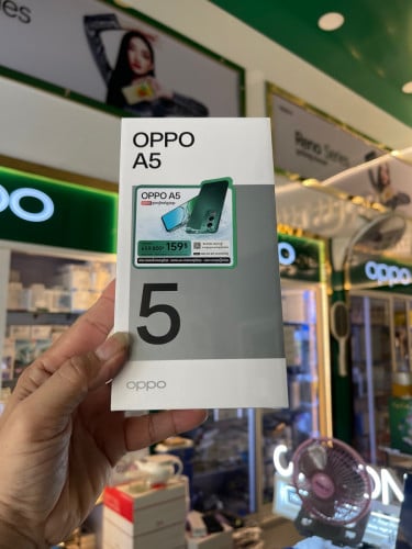 OPPO A5 Ram6G+6G/128GB ថ្មីប្រអប់ធានា1ឆ្នាំតម្លៃពិសេសជូន