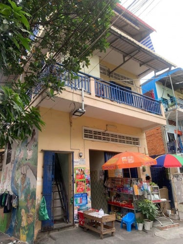 ផ្ទះលក់បន្ទាន់ប្រញាប់លុយ ទីតាំងល្អជាប់របងក្រសួងកិច្ចការនារី ប្លង់រឹង