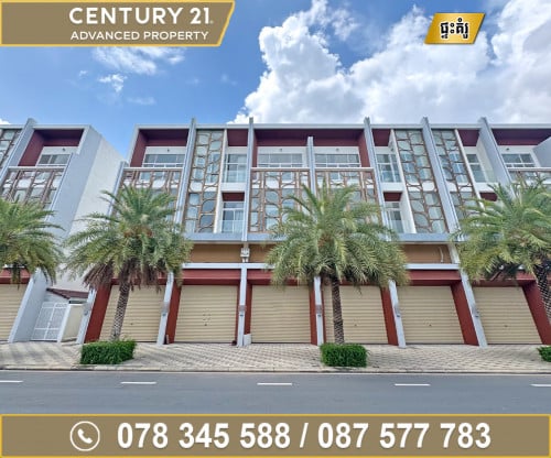 🏠 ផ្ទះអាជីវកម្ម  (SH) សម្រាប់ជួល ក្នុងបុរី អ័រគីដេវីឡា 6A (ជ្រោយចង្វារ)