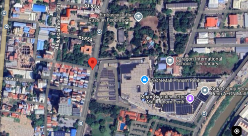 ដីលក់ក្បែរផ្សារទំនើបអ៊ីអន1 ( 14000 sqm ) - Land For Sale Near EAON 1 Super Market​