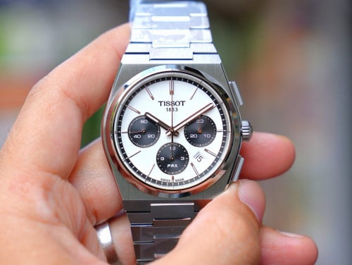 Original Tissot PRX Panda Automatic Chronograph New full set