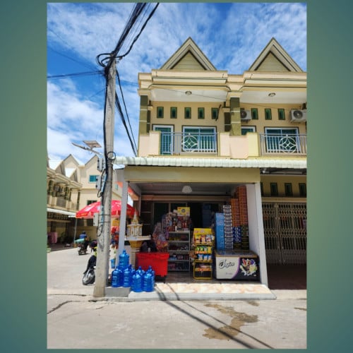 ផ្ទះកែងដើមគេ ផ្ទះលេខD01 ផ្លូវលេខ 01 ហ្រ្វីកាត់ប្លង់រឹង