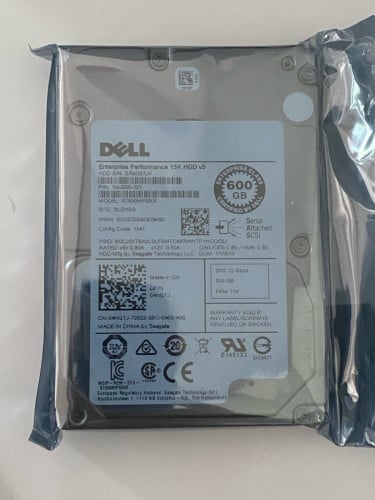 Dell 600GB 15K RPM SAS 12Gbps 2.5 inch Hot Plugged Drive