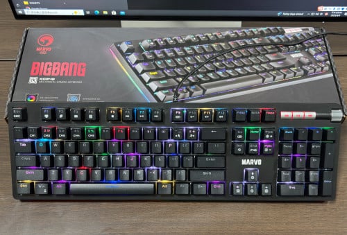 MARVO KG948 Full Size Mechanical Programmable Gaming RGB Keyboard