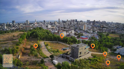 ដីលក់បន្ទាន់_តម្លៃល្អខ្លាំង_ក្នុងក្រុងព្រះសីហនុ អូរ២ ដីស្អាតខ្លាំងលើភ្នំទួលខ្ពស់សម្រាប់សង់វីឡា