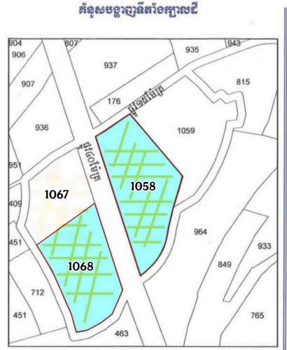 ដីលក់នៅជិតស្តាតមរតកតេជោ_ខ្នាតបុរីលុយលាន