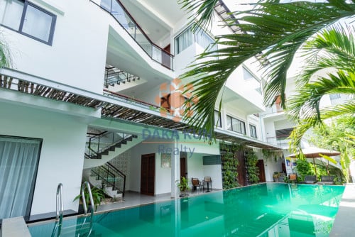 12 rooms Boutique for Rent in Krong Siem Reap-Riverside