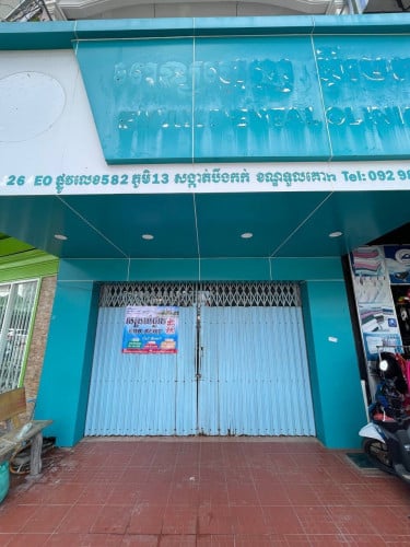 Shop House E0 for rent at Psar Toul Kok