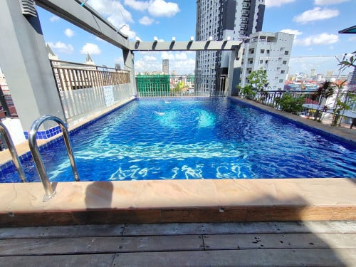TK| Service Swimming Pool 2 Bedrooms Apartment for RENT in Toul Kork Area