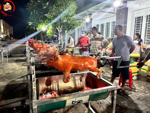 ជ្រូកកណ្តុរអាំងអំបិលម្ទេស