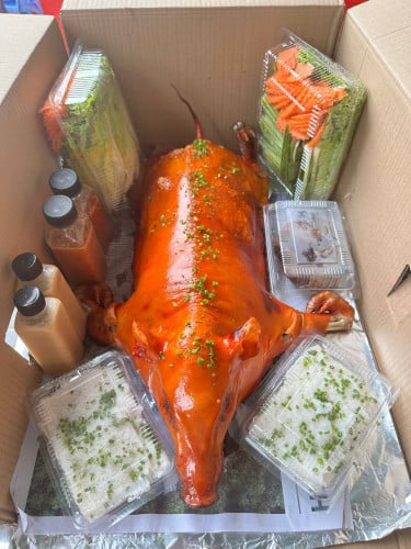 ជ្រូកកណ្តុរអាំងអំបិលម្ទេស