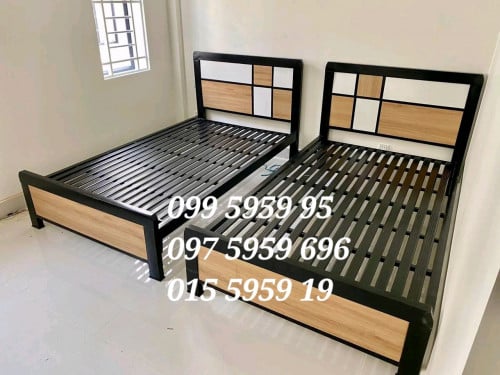 គ្រែក្បាលឈើ 1.2mx2.0m