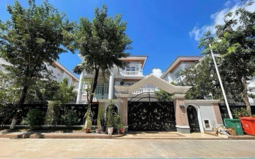 វីឡាព្រីនប៉េងហួតផ្លូវ 60mលក់ / Prince villa sale