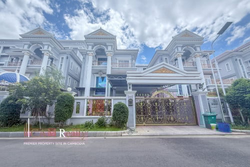 5 Bedrooms Single Villa For Rent in Borey Vimean Phnom Penh