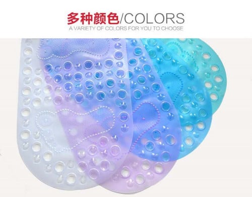 bathroom non-slip mat square household massage floor mat